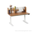 Ergonomic Wooden Desk Shelf Drawers Student Study Table